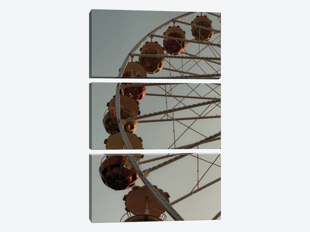 Ferris Wheel by Sebastian Hilgetag 3-piece Canvas Art Print