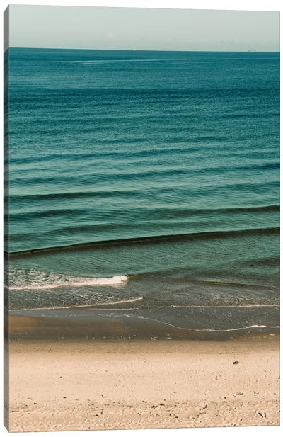 Layers Of Waves Canvas Art Print - Sebastian Hilgetag