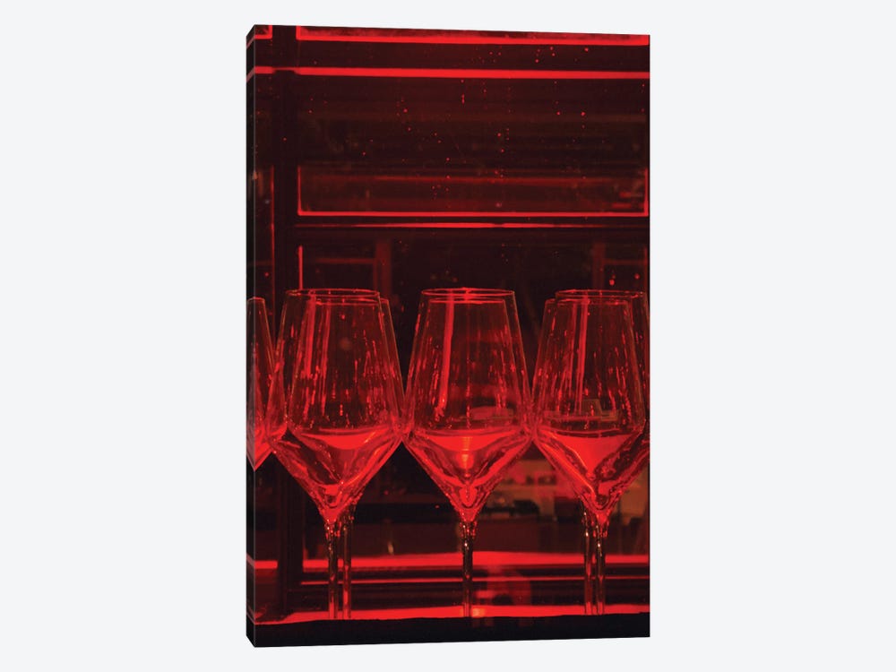 Red Bar by Sebastian Hilgetag 1-piece Canvas Art