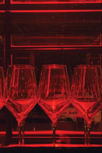 Monochromatic Photography: Red Bar by Sebastian Hilgetag