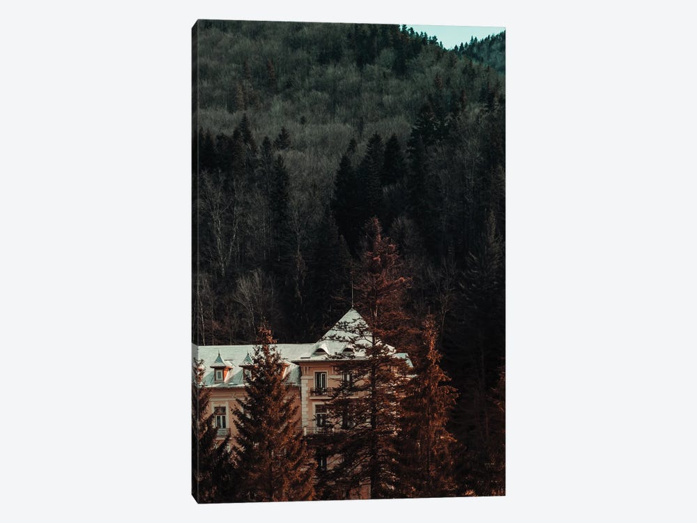 Idyllic House In The Woods II by Sebastian Hilgetag 1-piece Canvas Print