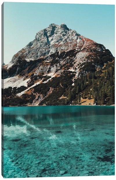 Mountain Lake - Edition XII Canvas Art Print - Sebastian Hilgetag