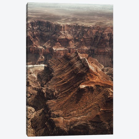 Mountain Tops Of Grand Canyon Canvas Print #HGT62} by Sebastian Hilgetag Canvas Art Print