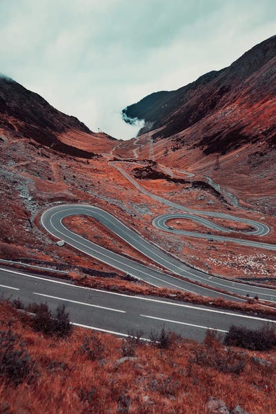 Romania: Romanian Mountain Road by Sebastian Hilgetag