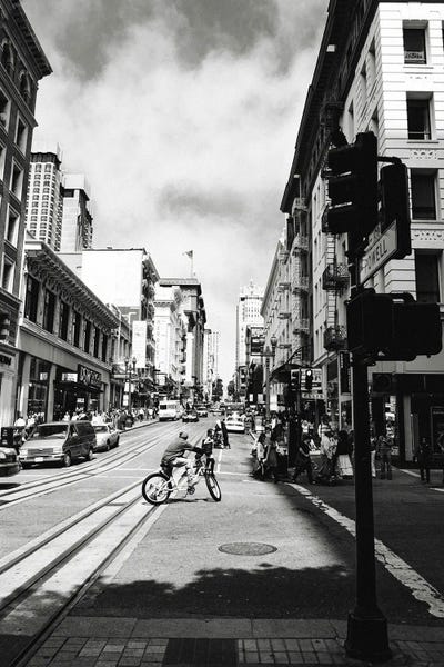Black & White Cityscapes: San Francisco Streets by Sebastian Hilgetag