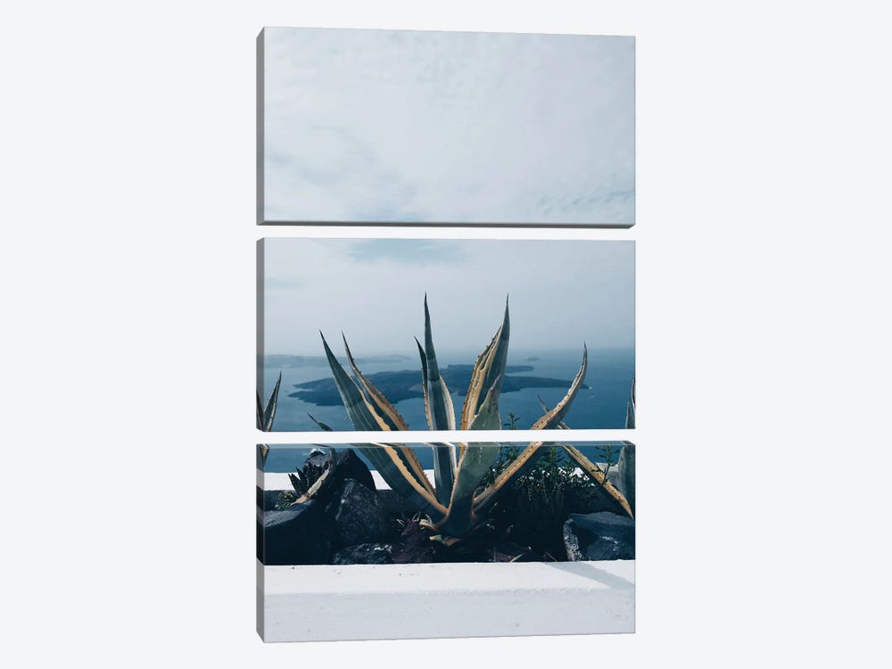 Santorini by Sebastian Hilgetag 3-piece Canvas Art Print