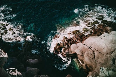 Shores VIII by Sebastian Hilgetag acrylic art print