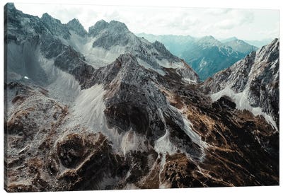 Alps In Austria Canvas Art Print - Sebastian Hilgetag