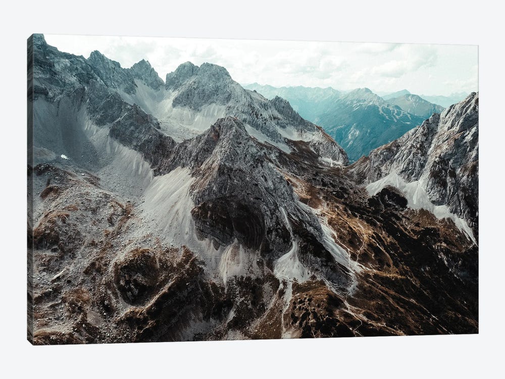 Alps In Austria by Sebastian Hilgetag 1-piece Canvas Wall Art