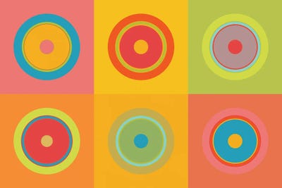 Mandalas Of Secret Delight by Hugo Valentine art print