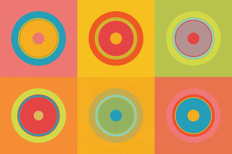 Mandalas Of Secret Delight by Hugo Valentine wall art