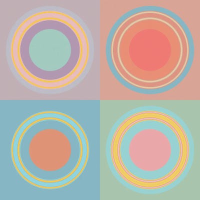 Mandalas Of Tranquillity by Hugo Valentine art print