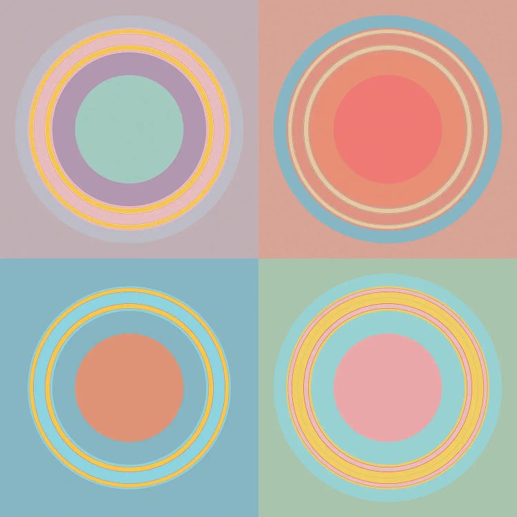 Mandalas Of Tranquillity by Hugo Valentine wall art