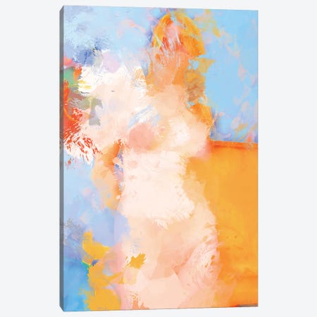 Angie Always Comes First Canvas Print #HGV31} by Hugo Valentine Canvas Artwork