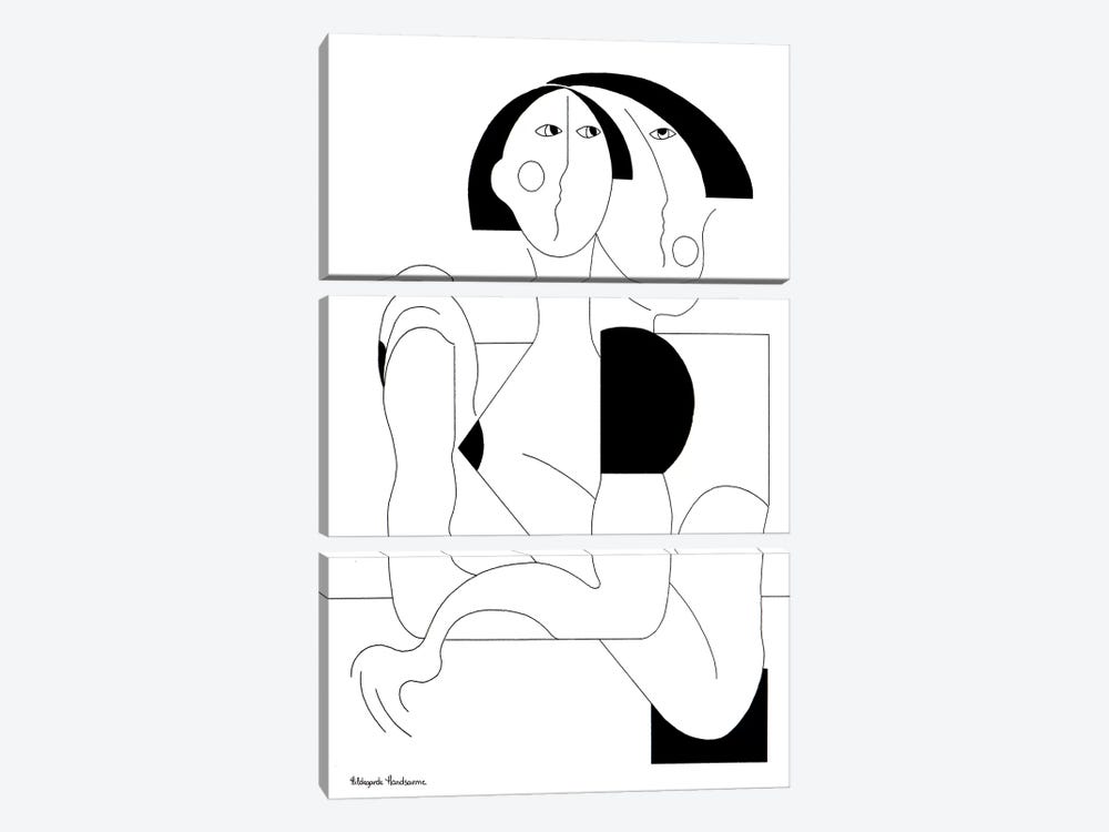 Love & Protection by Hildegarde Handsaeme 3-piece Canvas Wall Art