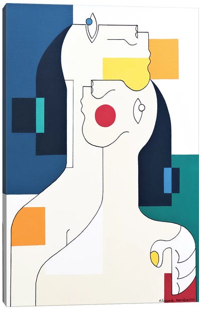Consolation XI Canvas Art Print - Artists Like Picasso