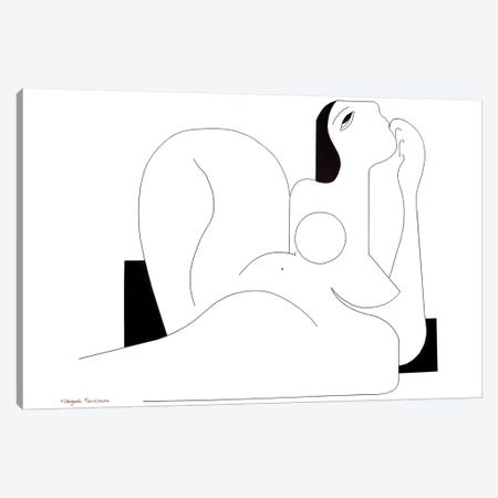 A Feminine Concept In 2119 Canvas Print #HHA1} by Hildegarde Handsaeme Art Print
