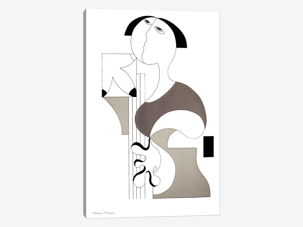 The Music Woman XL by Hildegarde Handsaeme 1-piece Art Print