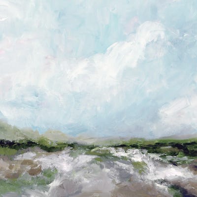 Hannah Dawson - Framed Fine Art Prints: Clouds Over A Tranquil Landscape by Hannah Dawson