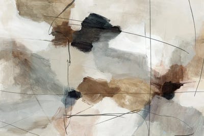 Earthy Abstract Strokes And Lines