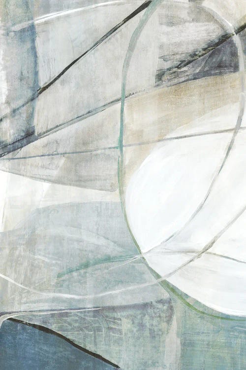 Muted Harmony Of Curving Lines by Hannah Dawson wall art