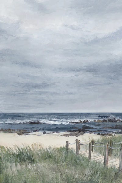 Quiet Path To A Cloudy Shore