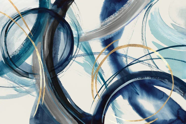 Fluid Circles by Hannah Dawson wall art