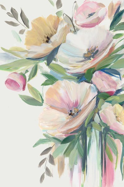 Hannah Dawson: Blooming Pastel Bouquet Delight II by Hannah Dawson