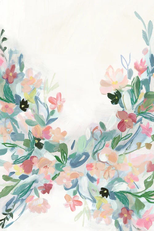 Blooming Symphony In Pastels I