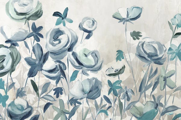 Cool Blooms In Gentle Breeze