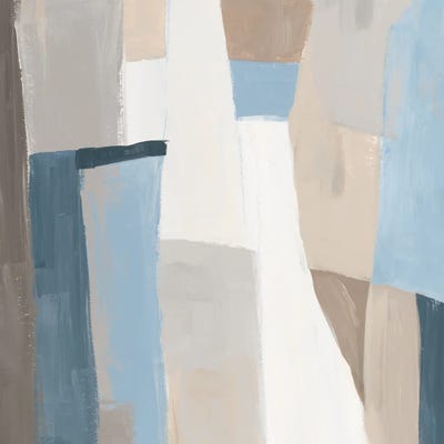 Geometric Harmony In Soft Hues I by Hannah Dawson gallery poster