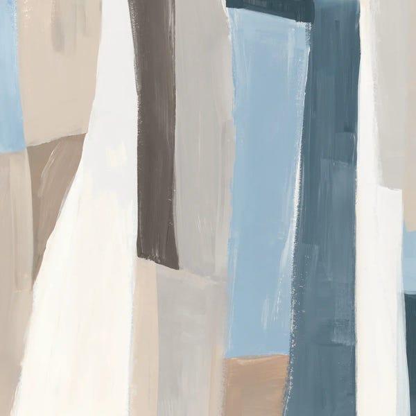 Hannah Dawson: Geometric Harmony In Soft Hues II by Hannah Dawson