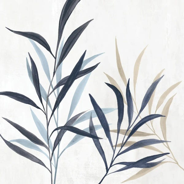 Leaves In Tranquil Hues I