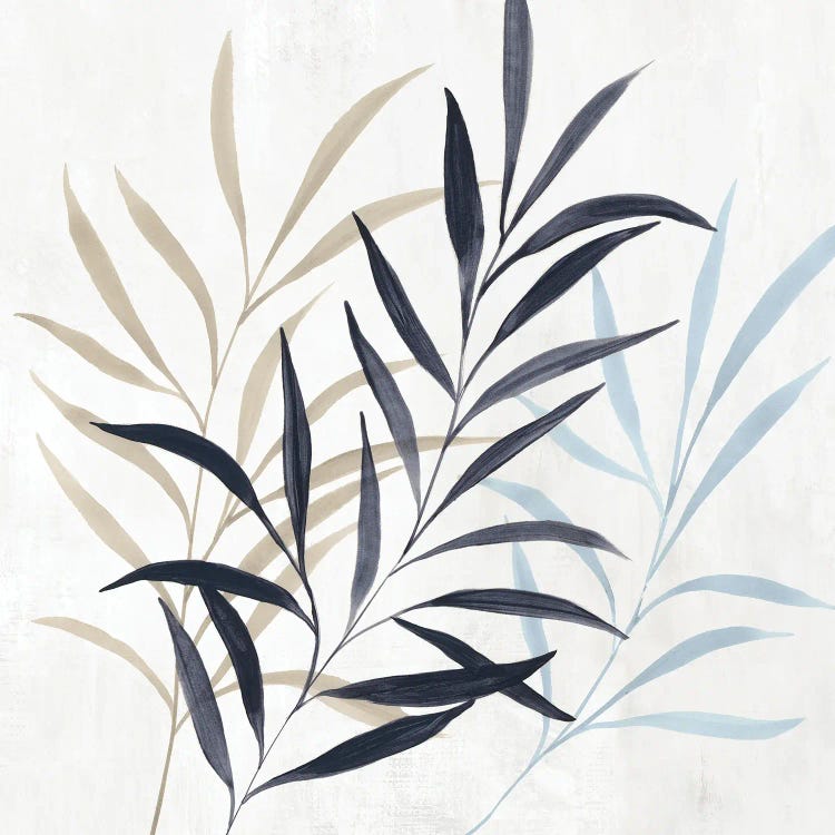 Leaves In Tranquil Hues II