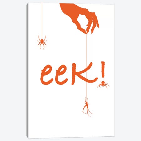 Eek! Canvas Print #HHO2} by 5by5collective Art Print