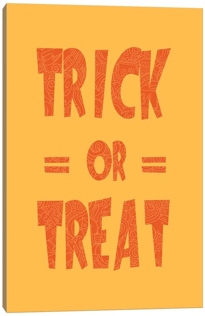 Trick Or Treat Canvas Art Print - 5x5 Halloween Collections