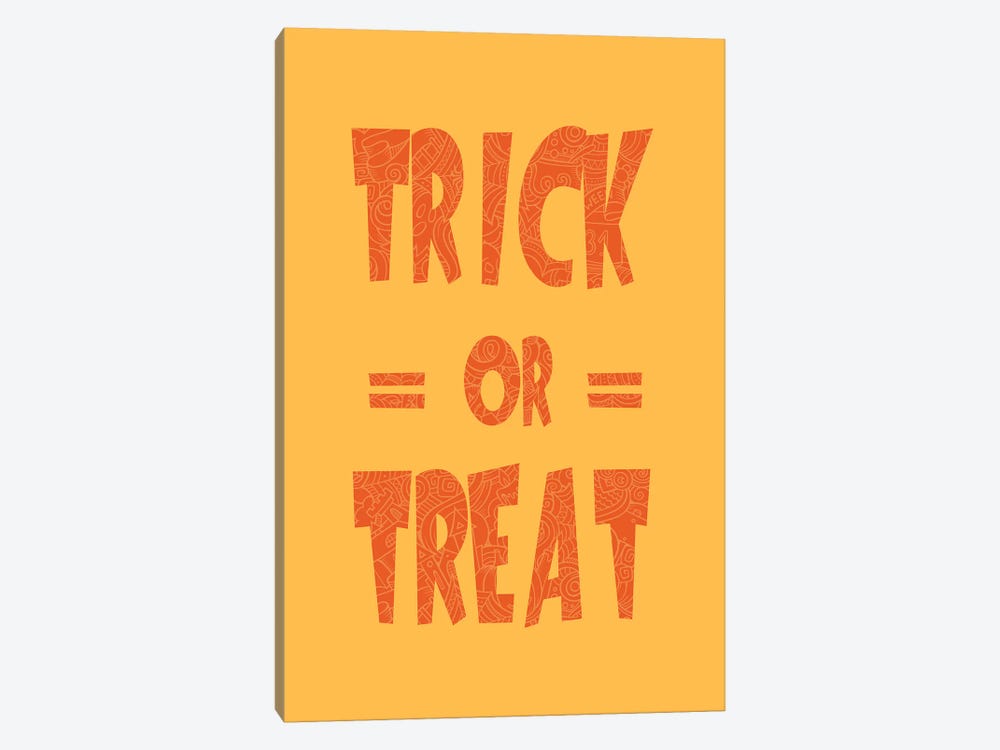 Trick Or Treat by 5by5collective 1-piece Canvas Wall Art