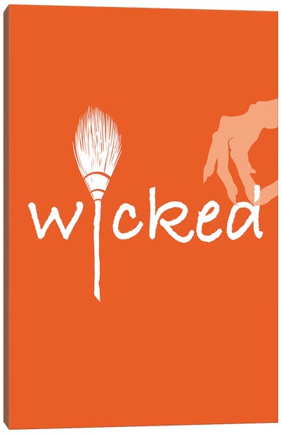 Wicked Canvas Art Print - Witch Art