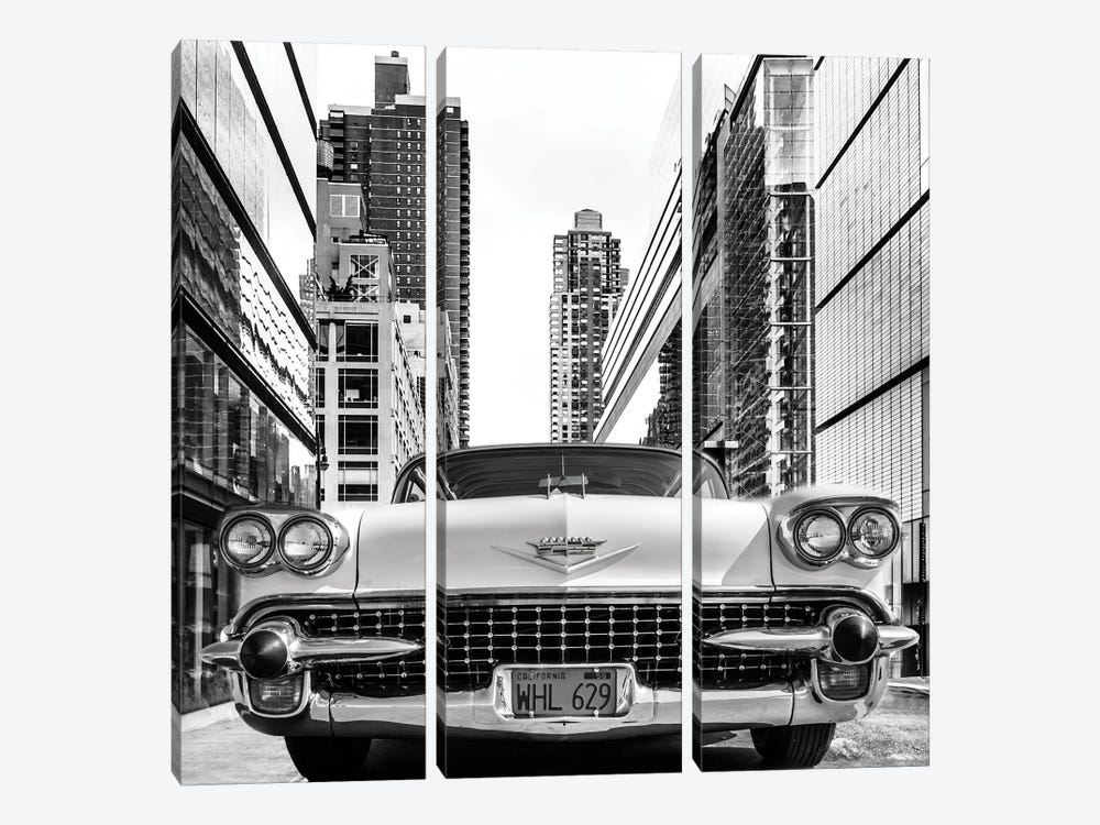 City Car by Heather Grey 3-piece Art Print