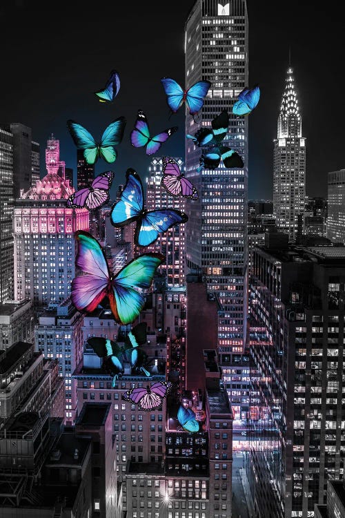 Neon City by Heather Grey wall art