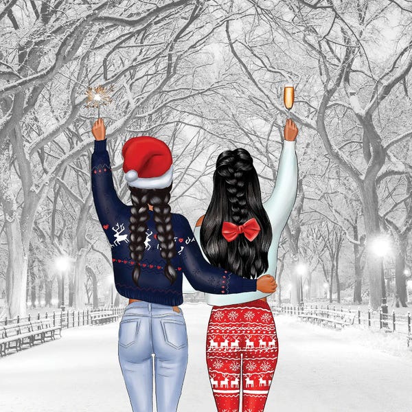 Women's Pants: Friends Forever by Heather Grey