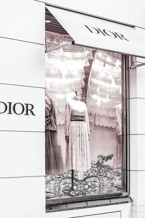 Pink Dress Display