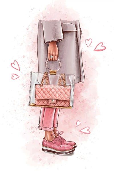 Bags & Purses: Pink Core Handbag by Heather Grey