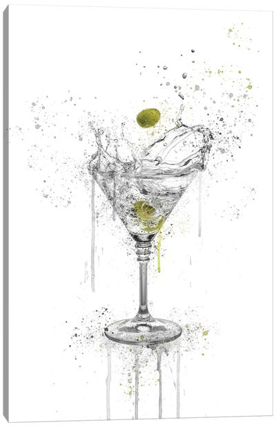 Drink Canvas Art Print - Martini