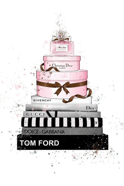 Books: Books, Box And Perfume by Heather Grey