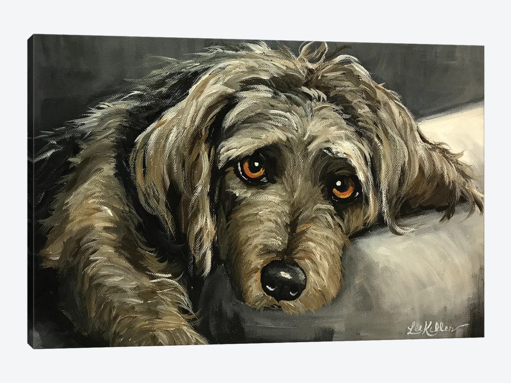 Cairn Terrier by Hippie Hound Studios 1-piece Canvas Artwork
