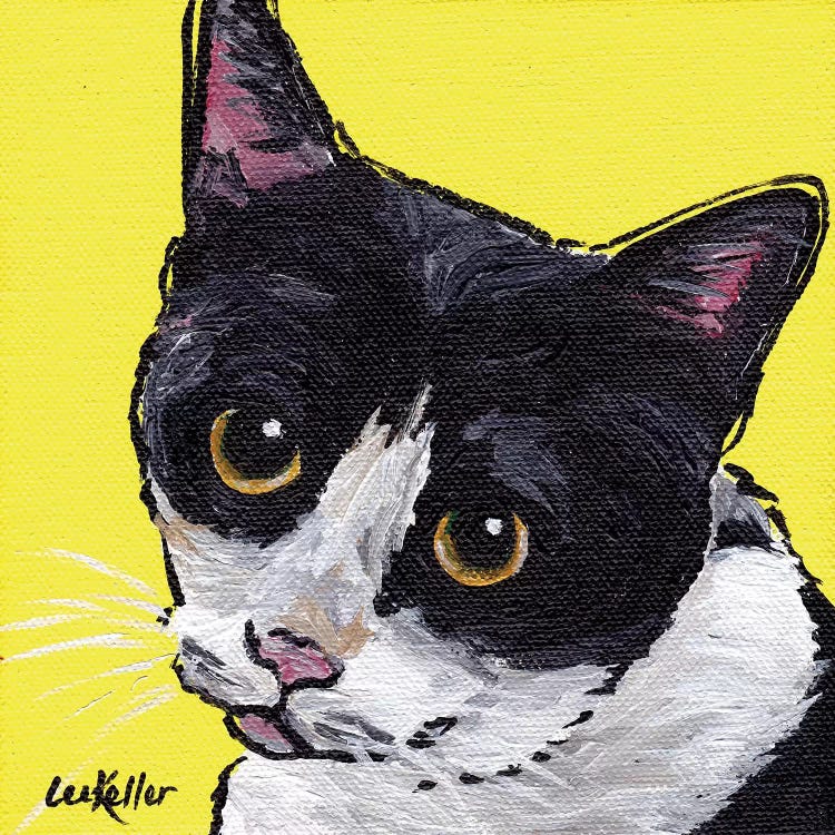 Cat Tuxedo by Hippie Hound Studios wall art