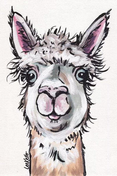 Llamas & Alpacas: Maggie The Alpaca by Hippie Hound Studios