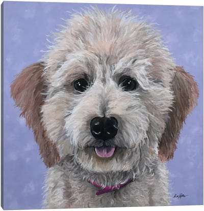 Rosie The Goldendoodle Canvas Art Print - Goldendoodles