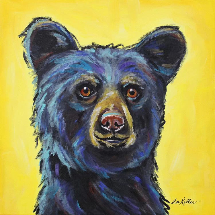 Bear - Bernard by Hippie Hound Studios wall art